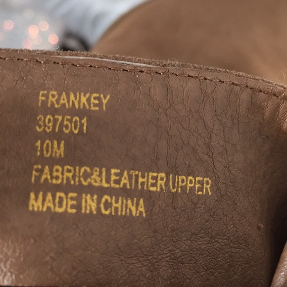 Rampage Frankey Tan 3” Heeled Fringe Ankle Boot 10 - Picture 15 of 15